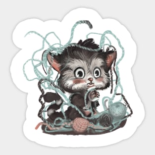 kitten Sticker